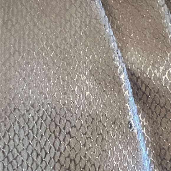 BCBGMaxAzria Shimmering Beige Shoulder Bag - Picture 3 of 8